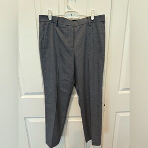 Ann Taylor NWT 8 houndstooth metallic ankle pants